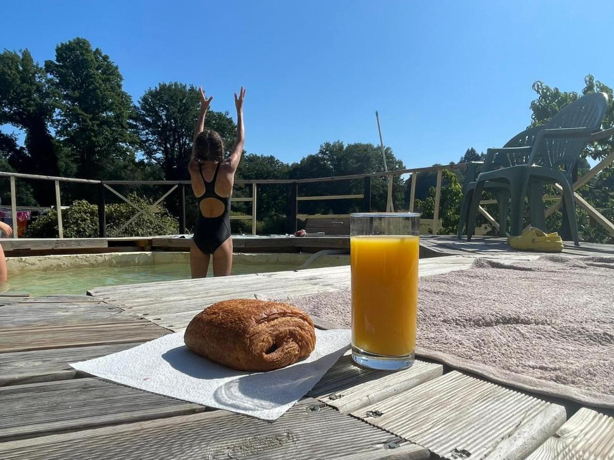 Chalet Met Mooi Uitzicht Bujaleuf Buitenkant foto
